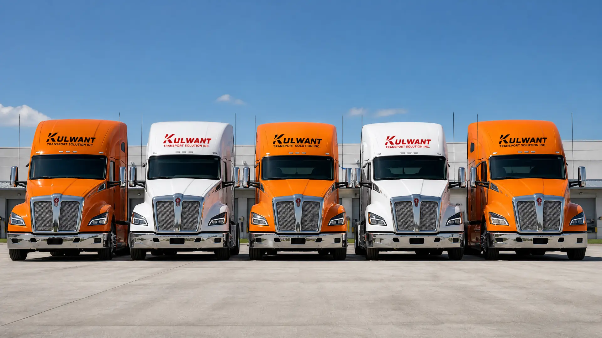 Kulwant Transport reefer truck fleet — Brampton, Ontario freight carrier